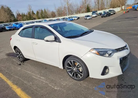 2016 Toyota Corolla L z USA, uszkodzony, nr VIN 2T1BURHE0GC732467